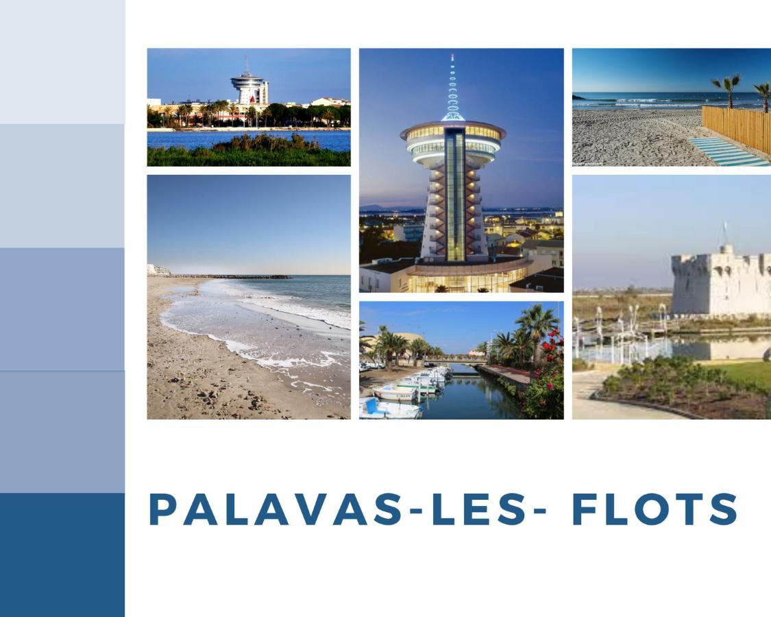 T2 Tamaris Piscine Proche Mer Palavas Parking מראה חיצוני תמונה