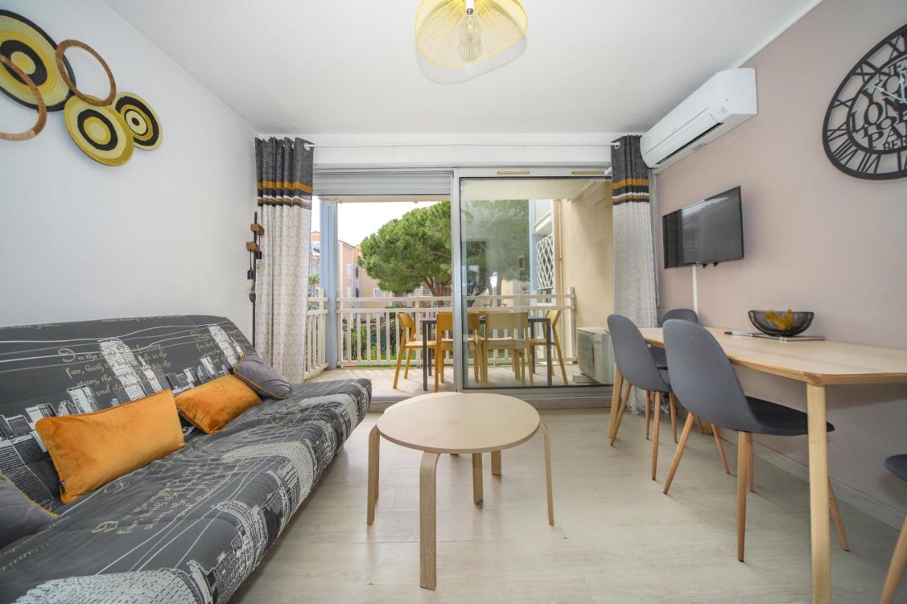 T2 Tamaris Piscine Proche Mer Palavas Parking מראה חיצוני תמונה